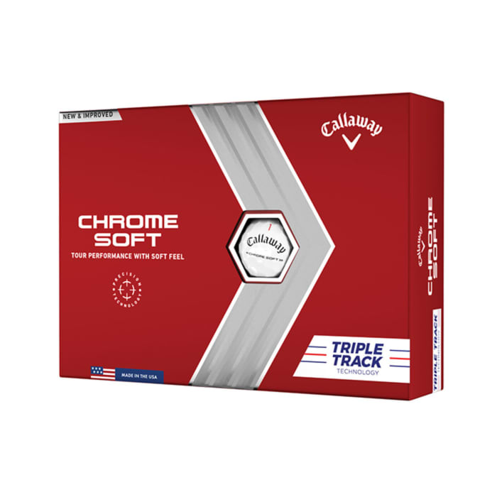 Callaway Chrome Soft Triple Track Golf Balls